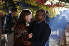 Sara Canning and LeVar Burton